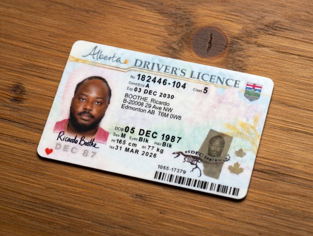 Private assistance checklist for Alberta drivers license renewal guidance